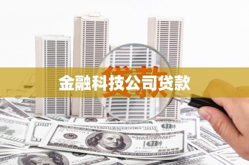 来安金融科技公司贷款
