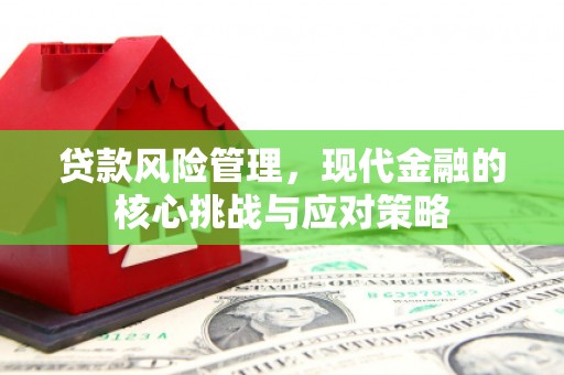 来安贷款风险管理，现代金融的核心挑战与应对策略