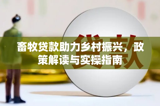 来安畜牧贷款助力乡村振兴，政策解读与实操指南