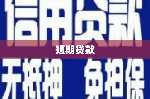 来安短期贷款